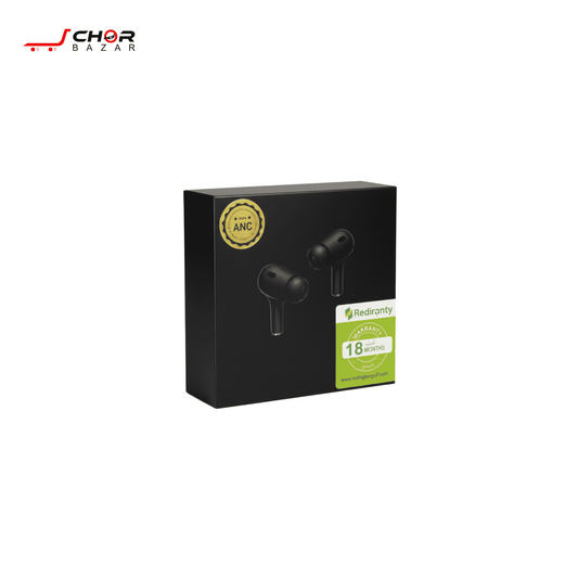 Redington Black ANC Earbuds (18 Months Warranty)