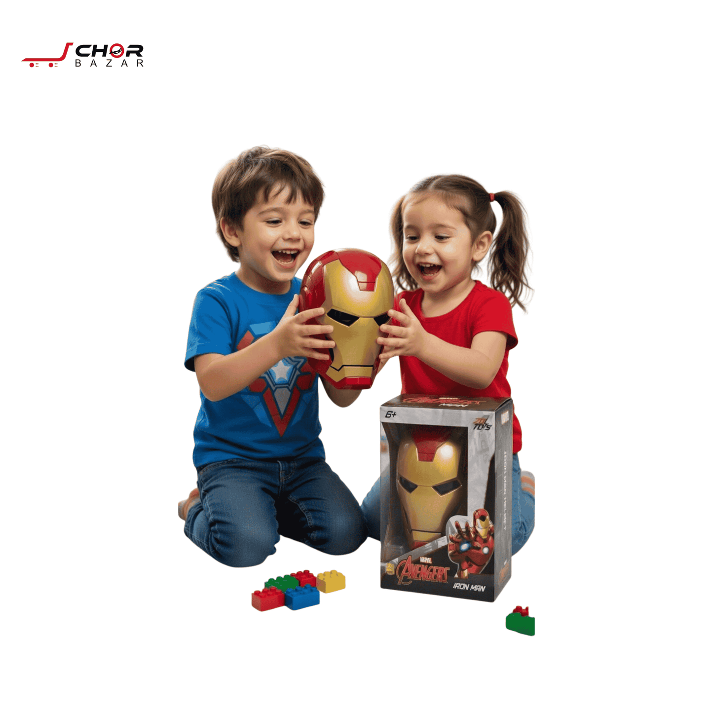 Superhero Iron Man Face Masks