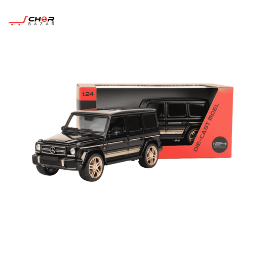 Die-Cast SUV (Black – G-Class Style)