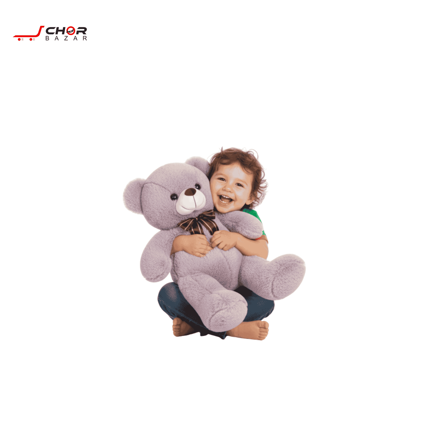 Large Teddy Bear (Purple)