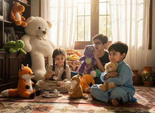 A space that's too tight won't wrap around you like warmth should. It just sits there - empty of ease Most times, a toy that's not too big works best. It fits well in small arms when held close while moving through rooms.