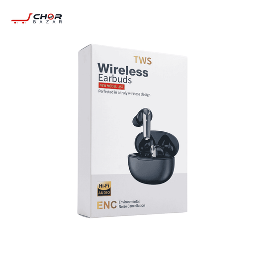 White TWS Wireless Earbuds (ENC - New Model LIST7)