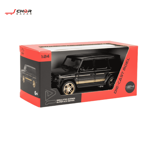 Die-Cast SUV (Black – G-Class Style)